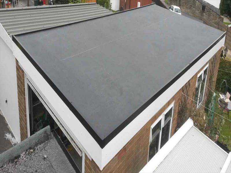 Flat roof by Top Level Roofing & Building Solutions