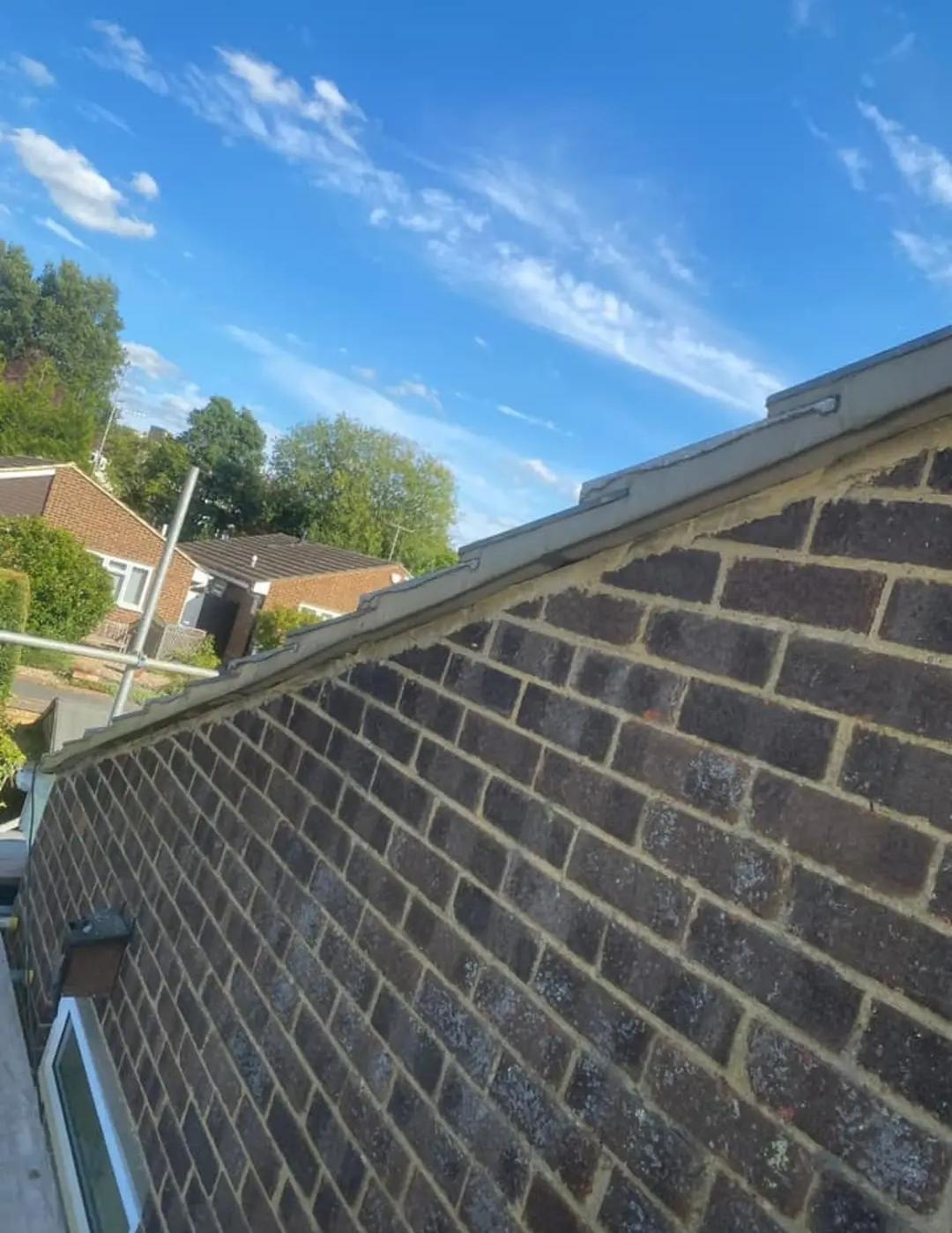 Roofing work in progress by Top Level Roofing & Building Solutions