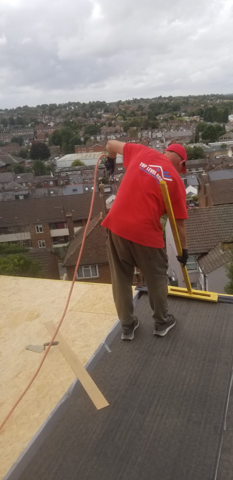 Flat roof by Top Level Roofing & Building Solutions