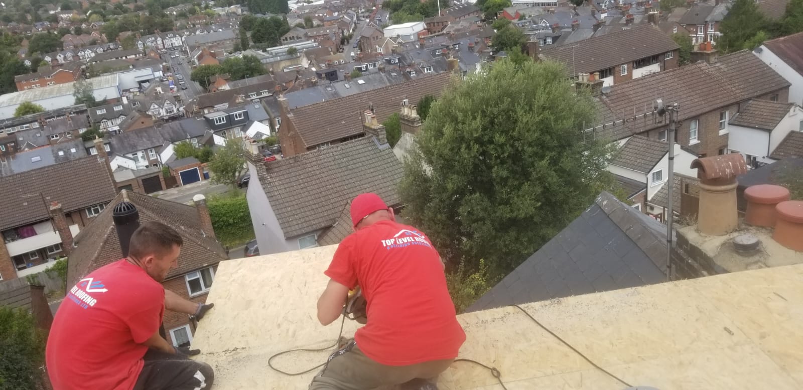 Flat roof by Top Level Roofing & Building Solutions