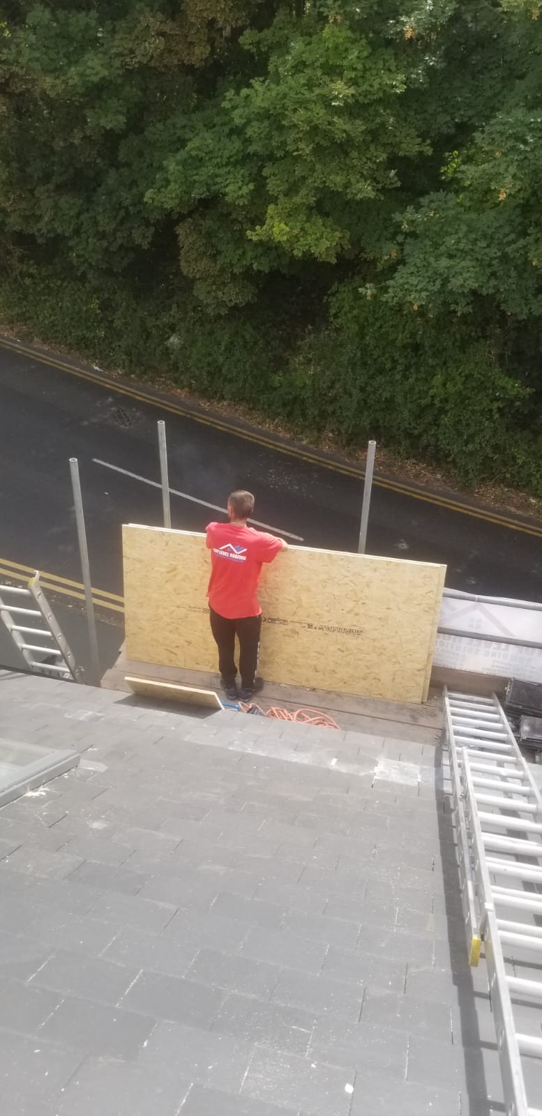Flat roof by Top Level Roofing & Building Solutions